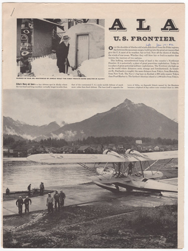 alaska waits for war life magazine 1942